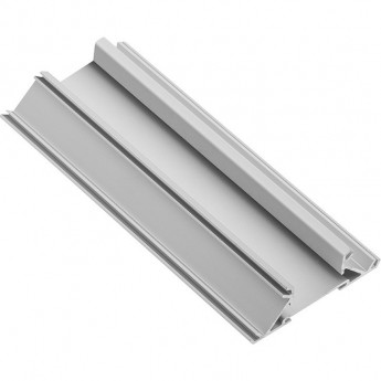 Алюминиевый профиль GTV GLAX PA-GLAXNBDW3M-AL торцевой двухсторонний 3 м