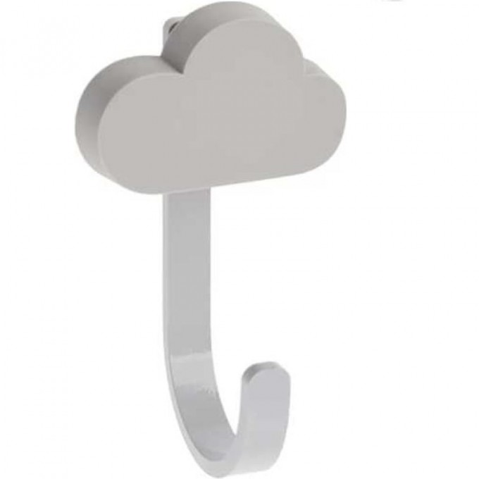 Крючок мебельный WM-CLOUD облако, серый GTV WM-CLOUD-SZ Крючок мебельный WM-CLOUD облако, серый GTV WM-CLOUD-SZ