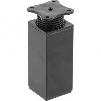Ножка мебельная квадратная DAKP-27, цвет черный GTV NM-DAK27-100-20