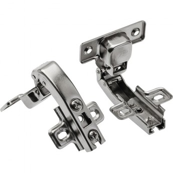 Петля накладная 90 градусов для фальшпанелей с планкой H-2 GTV ZP-KT90H2BE-PX Петля накладная 90 градусов для фальшпанелей с планкой H-2 GTV ZP-KT90H2BE-PX