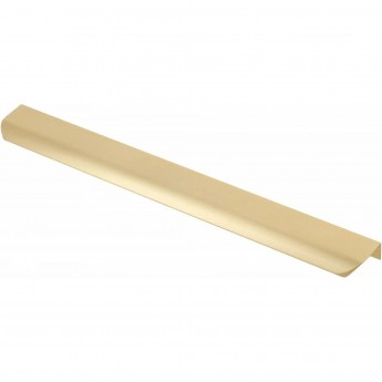 Ручка мебельная алюминиевая GTV HEXA 320мм/360мм, светлое брашированное золото Ручка мебельная алюминиевая GTV HEXA 320мм/360мм, светлое брашированное золото